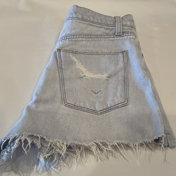 Hudson Jeans Sade Cut Off Short Light Wash High Rise Size 25 - Picture 12 of 16